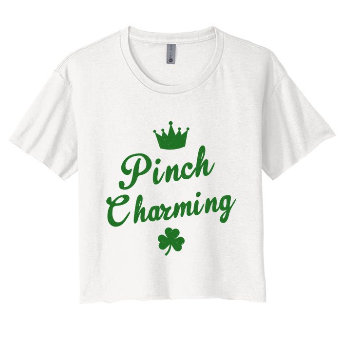 Pinch Charming St Patricks Day Crop Top