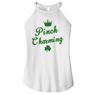 Pinch Charming St Patricks Day Women's Perfect Tri Rocker Tank