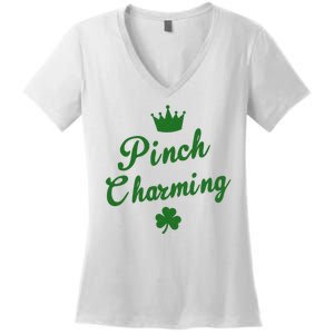 Pinch Charming St Patricks Day Women's V-Neck T-Shirt