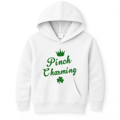 Pinch Charming St Patricks Day Kids Hoodie
