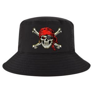 Pirate Costume Skull And Crossbones Jolly Roger Pirate Cool Comfort Performance Bucket Hat