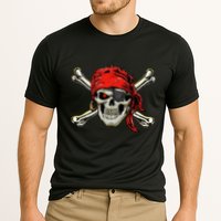 Pirate Costume Skull And Crossbones Jolly Roger Pirate Cooling Performance Crew T-Shirt