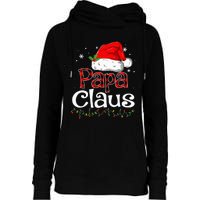 Papa Claus Santa Funny Christmas Pajama Matching Family  Womens Funnel Neck Pullover Hood