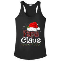 Papa Claus Santa Funny Christmas Pajama Matching Family  Ladies PosiCharge Competitor Racerback Tank