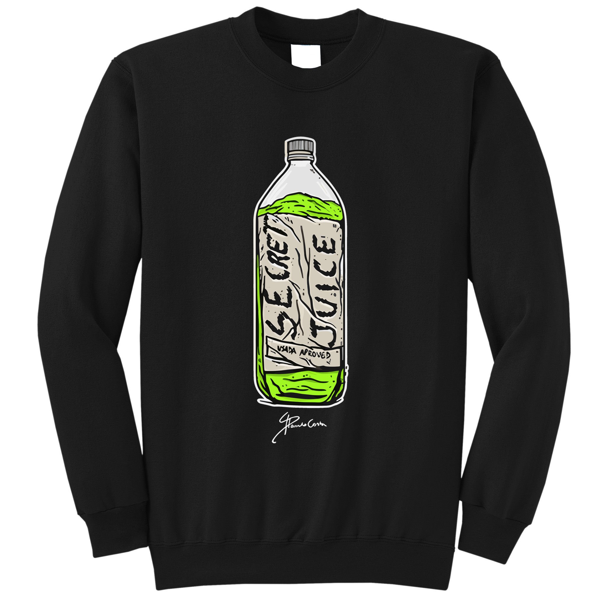 Paulo Costa Secret Juice Bottle Sweatshirt