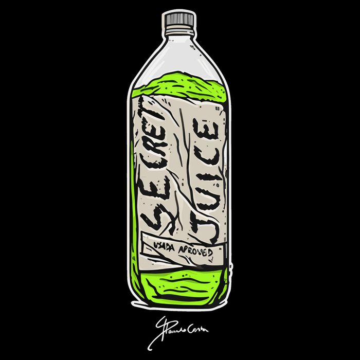 Paulo Costa Secret Juice Bottle 7-Panel Snapback Hat