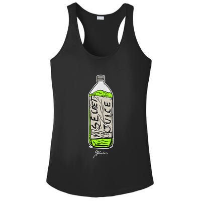 Paulo Costa Secret Juice Bottle Ladies PosiCharge Competitor Racerback Tank