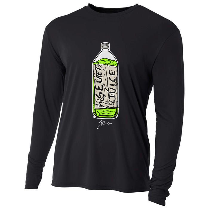 Paulo Costa Secret Juice Bottle Cooling Performance Long Sleeve Crew