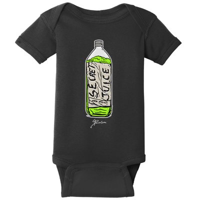 Paulo Costa Secret Juice Bottle Baby Bodysuit