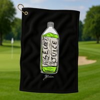 Paulo Costa Secret Juice Bottle Golf Towel