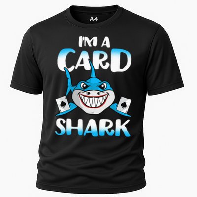 Poker Card Shark Casino Gamble Beach Performance Shirt
