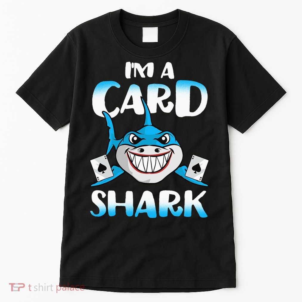 Poker Card Shark Casino Gamble Beach Tall T-Shirt