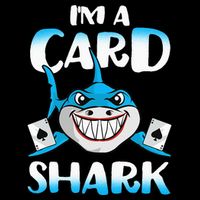 Poker Card Shark Casino Gamble Beach Flat Bill Trucker Hat