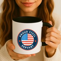 Proud Civil Servant Support Federal Workers Mug