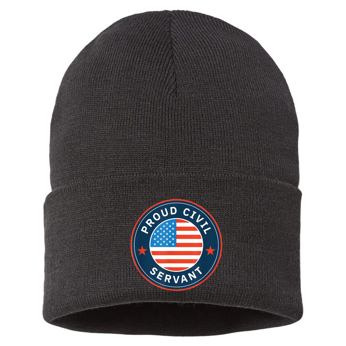 Proud Civil Servant Support Federal Workers Sustainable Knit Beanie