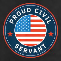 Proud Civil Servant Support Federal Workers Golf Towel