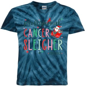 Professional Cancer Sleigher Oncology Nurse Christmas Women Kids Tie-Dye T-Shirt