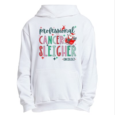 Professional Cancer Sleigher Oncology Nurse Christmas Women Urban Pullover Hoodie