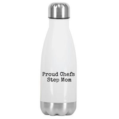 Proud Chefs Step Mom Gift Stainless Steel Insulated Water Bottle