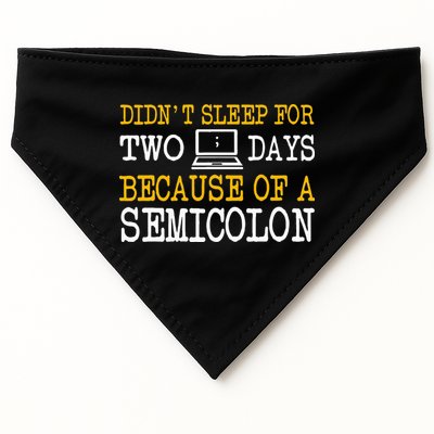 Programmer Computer Software Engineer Web Developer Coder USA-Made Doggie Bandana