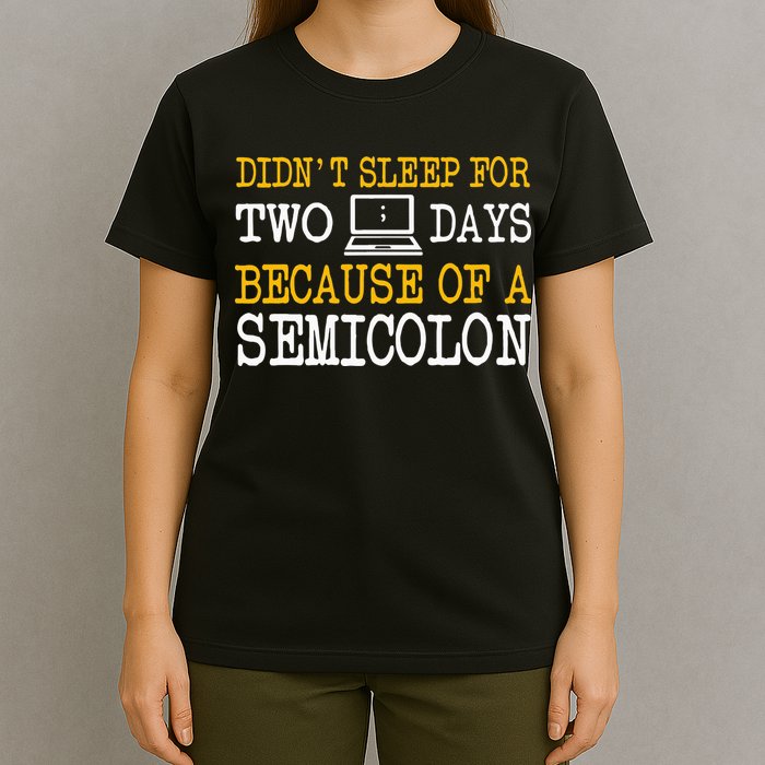 Programmer Computer Software Engineer Web Developer Coder T-Shirt