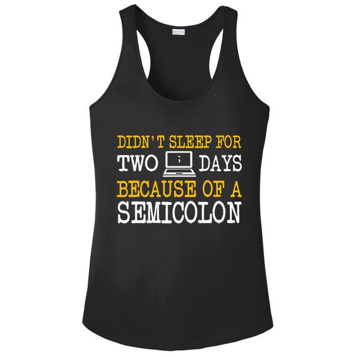 Programmer Computer Software Engineer Web Developer Coder Ladies PosiCharge Competitor Racerback Tank