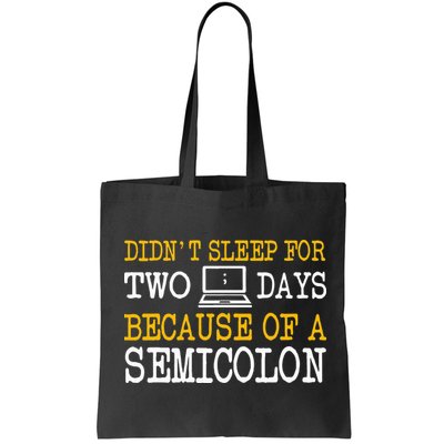 Programmer Computer Software Engineer Web Developer Coder Bag
