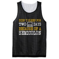 Programmer Computer Software Engineer Web Developer Coder Mesh Reversible Basketball Jersey Tank