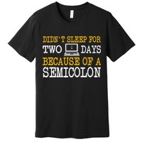 Programmer Computer Software Engineer Web Developer Coder Premium T-Shirt