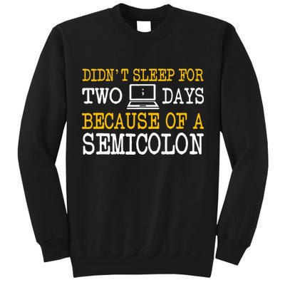 Programmer Computer Software Engineer Web Developer Coder Tall Sweatshirt