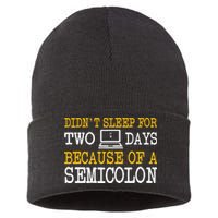 Programmer Computer Software Engineer Web Developer Coder Sustainable Knit Beanie