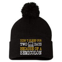 Programmer Computer Software Engineer Web Developer Coder Pom Pom 12in Knit Beanie
