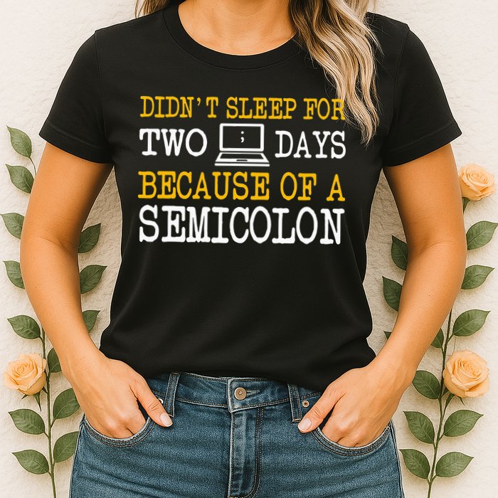 Programmer Computer Software Engineer Web Developer Coder Womens T-Shirt