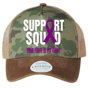 Pancreatic Cancer Support Squad Pancreatic Cancer Awareness Gift Legacy Tie Dye Trucker Hat