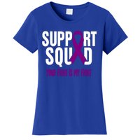 Pancreatic Cancer Support Squad Pancreatic Cancer Awareness Gift Women's T-Shirt