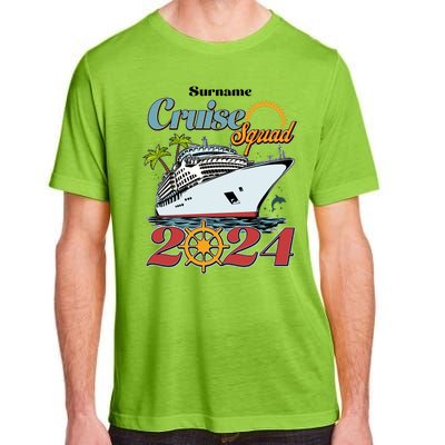 Personalized Cruise Squad Vacation Custom Name 2024 Adult ChromaSoft Performance T-Shirt