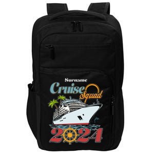 Personalized Cruise Squad Vacation Custom Name 2024 Impact Tech Backpack