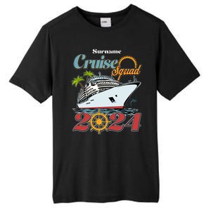 Personalized Cruise Squad Vacation Custom Name 2024 Tall Fusion ChromaSoft Performance T-Shirt