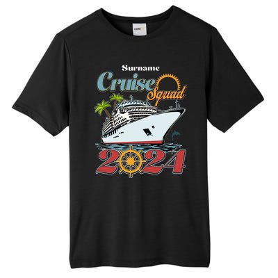 Personalized Cruise Squad Vacation Custom Name 2024 Tall Fusion ChromaSoft Performance T-Shirt