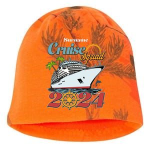 Personalized Cruise Squad Vacation Custom Name 2024 Kati - Camo Knit Beanie