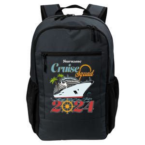 Personalized Cruise Squad Vacation Custom Name 2024 Daily Commute Backpack