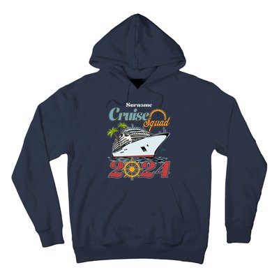 Personalized Cruise Squad Vacation Custom Name 2024 Hoodie