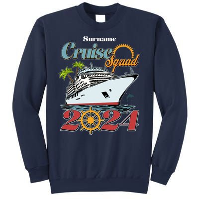 Personalized Cruise Squad Vacation Custom Name 2024 Sweatshirt