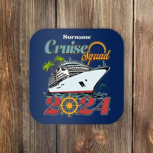 Personalized Cruise Squad Vacation Custom Name 2024 Coaster