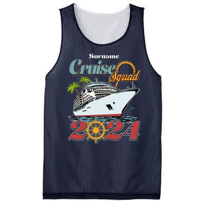 Personalized Cruise Squad Vacation Custom Name 2024 Mesh Reversible Basketball Jersey Tank