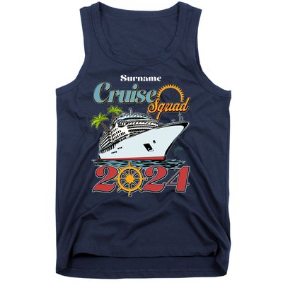 Personalized Cruise Squad Vacation Custom Name 2024 Tank Top