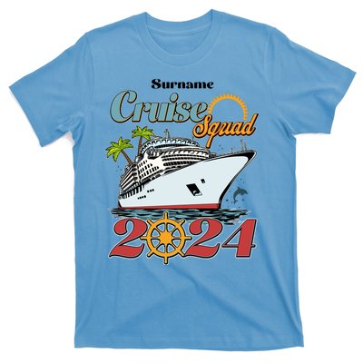 Personalized Cruise Squad Vacation Custom Name 2024 T-Shirt