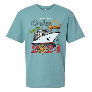 Personalized Cruise Squad Vacation Custom Name 2024 Sueded Cloud Jersey T-Shirt