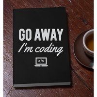 Programmer Coder Software Engineer Gift Go Away IM Coding Gift Permanent Decal Sticker