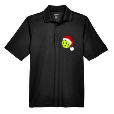 Pickleball Christmas Sana Hat Men's Origin Performance Piqué Polo